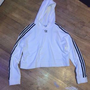 Cropped Adidas Hoodie